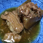 河の家 - 牛すじ。どの部分かしら。