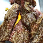 河の家 - カルビ(タレ)