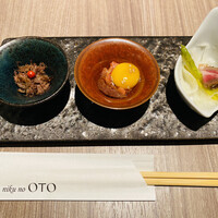 niku no OTO - 前菜3種盛り