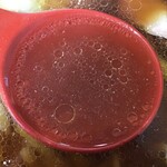 とら食堂 松戸分店 - スープは透き通っています(2021.7.15)