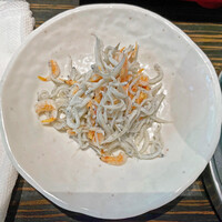 日本料理 湯河原 華暦 - しらすと小エビ