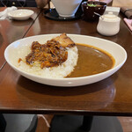 おに家 - 伊勢の国健康豚の特製うす焼きとんてきカレー 1300円
            （ + 特製炙りチャーシュー 170円）