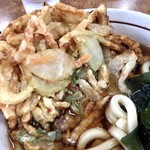 Yamada Udon - イカゲソの味がウマイかき揚げ