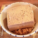 島豆腐と、おそば。真打田仲そば - 島豆腐アップ｡:+((*´艸`))+:｡