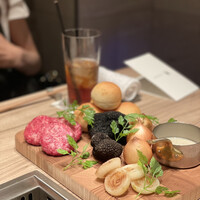 焼肉うしごろ 新宿三丁目店 - 厳選和牛のスライダーバーガー