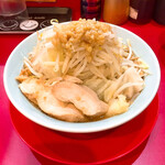 自家製麺 酉 - ラーメン850円ちょい野菜＋ちょいあぶら