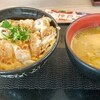 Katsu An - カツ丼並と豚汁