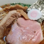 おおぜき中華そば店 - 冷しアゴ出汁そばアップ