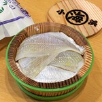 若狭小浜 丸海 - 小鯛ささ漬・半樽70g。972円