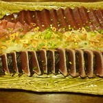 シロクマ食堂 - 鰹の刺身とたたき