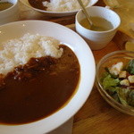 ベーカリーカフェ　ベレール - カレーランチ　490円