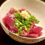 道人 - ⑪〆〜お代わりはケンケン鰹（和歌山）の漬け、本枯節。