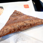 マクドナルド - 料理写真:三角チョコパイ黒