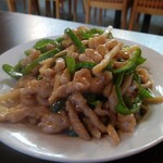 中華飯店 カフカ - 青椒肉絲　484円