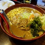 Kura De Ramen - 麺大盛り&コーントッピング