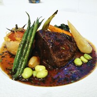 ソンブルイユ TOKYO - 肉料理　国産牛頬肉のブレゼ　ロティ