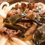 Makino Udon - 肉はすき焼きの味