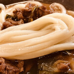 Makino Udon - 麺は中麺(普通の硬さ)で注文