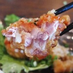 Kushiyaki Bar 我が家 - おろしぽん酢からあげセット