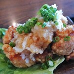 Kushiyaki Bar 我が家 - おろしぽん酢からあげセット