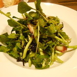 ヒガシナカノ151 - 山盛りクレソンとタコのサラダ