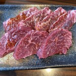 Yakiniku Kyuuji - ハラミ定食の肉