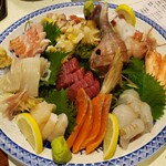 しん善 - お刺身盛合せ2021.08.03