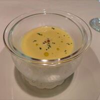 レストラン カスケード - トウモロコシの冷製スープ