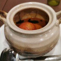 紅花別館 - まるごとトマトの入ったココットカレー
