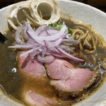 らーめん専門 和心 - 煮干しブラック 900円