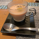 M - 噂の冷製トマト豆乳スープ