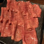 炭火焼肉 ふちおか - タン塩(2人前)