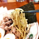 煮干中華 あさり - 平打ち太麺♪