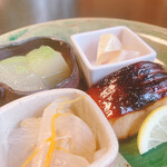 新日本料理 神也 - 南蛮漬け、冬瓜、いちじく、金目鯛