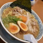 丸源ラーメン - チャーハンセット（９７９円）＋味玉肉そばチェンジ（１１０円）２０２１年８月