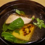 良理 - 鱸と枝豆豆腐の椀