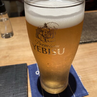 おおたに - 生ビールで乾杯‼️