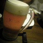 Sawaya - この１９８０円のコースにはビールが２杯付いてます。＾＾
