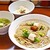 中華そば 七麺鳥 - 料理写真:羅臼昆布と浅利のつけそば+〆のお茶漬けめし 900+150円