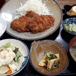 よかろう - ランチ、ヒレかつ定食　1000円