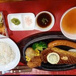 米沢ステーキ＆ビストロ 飛行船 - ランチステーキ