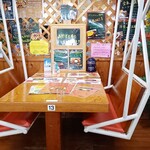 米沢ステーキ＆ビストロ 飛行船 - 店内(ブランコ)