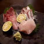 原始焼 日本酒 雨のち晴レルヤ。 - 