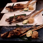 原始焼 日本酒 雨のち晴レルヤ。 - 