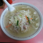 赤のれん - 湯麺¥750