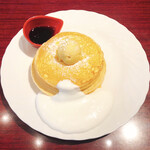 Sakai Kohi - 自家製カソナードバターのパンケーキ