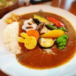 Curry & Cafe Shibabe - 野菜カレー　ご飯少なめ
