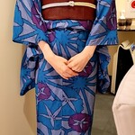 島津 - 朝顔模様