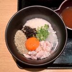 Torafugu Tei - てっさ御膳 ¥1,380 のふぐ飯