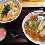 Honami - カツ丼とミニ中華そば